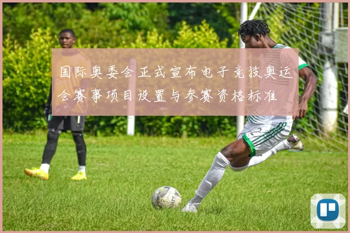 国际奥委会正式宣布电子竞技奥运会赛事项目设置与参赛资格标准